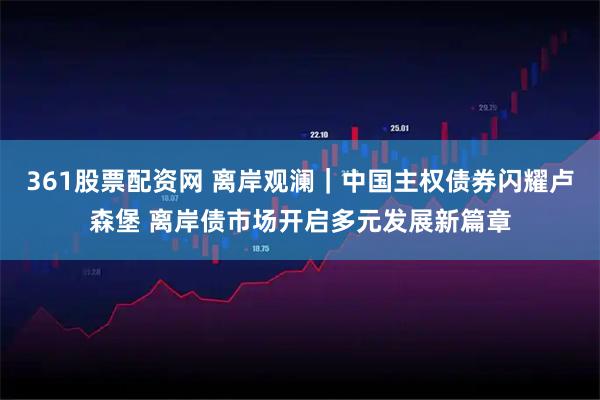 361股票配资网 离岸观澜｜中国主权债券闪耀卢森堡 离岸债市场开启多元发展新篇章